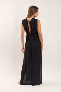 Black Long Dress Soleil